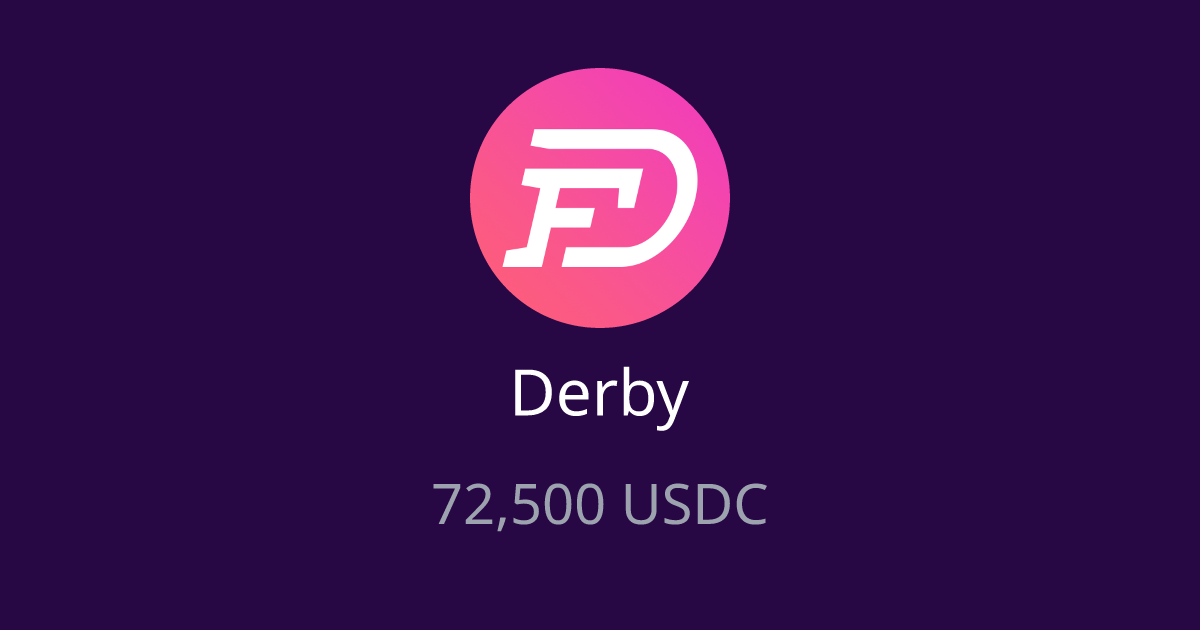 Derby Contest - 72,500 USDC